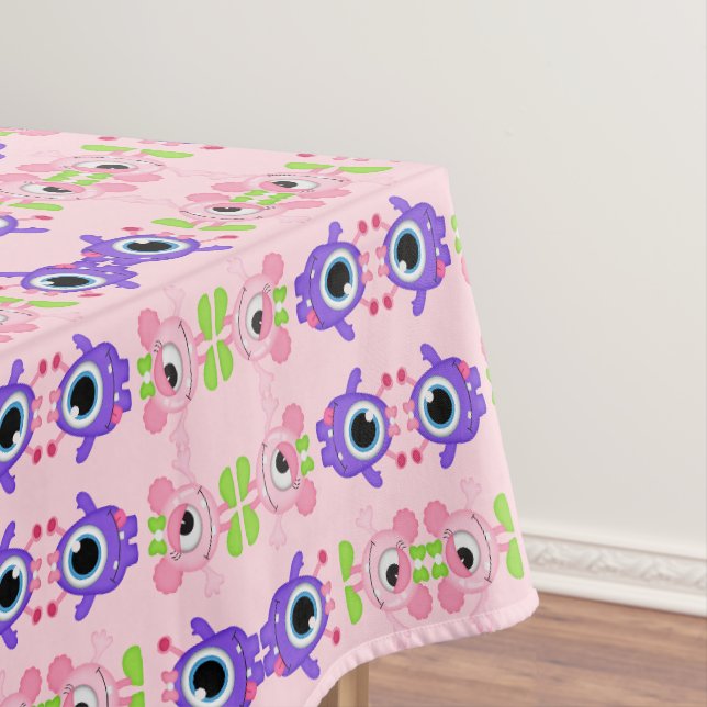Nappe Fête sur le thème de Little Girl Monster (In Situ)