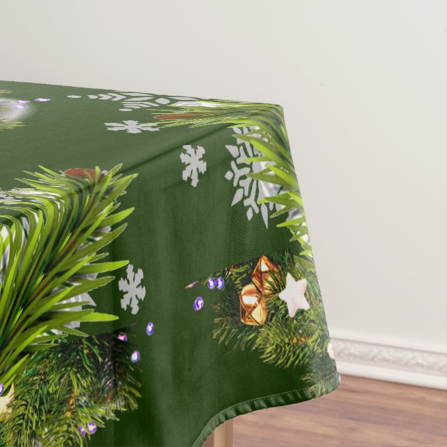 Nappe Feuillage de vacances Cardinal de Noël 52x70  (In Situ)