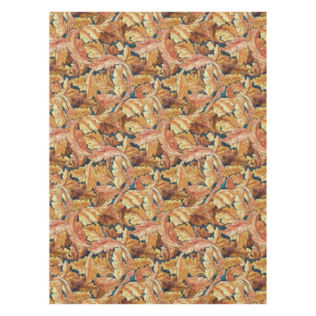 Nappe Feuille d'acanthe de William Morris, motif automna (Devant)