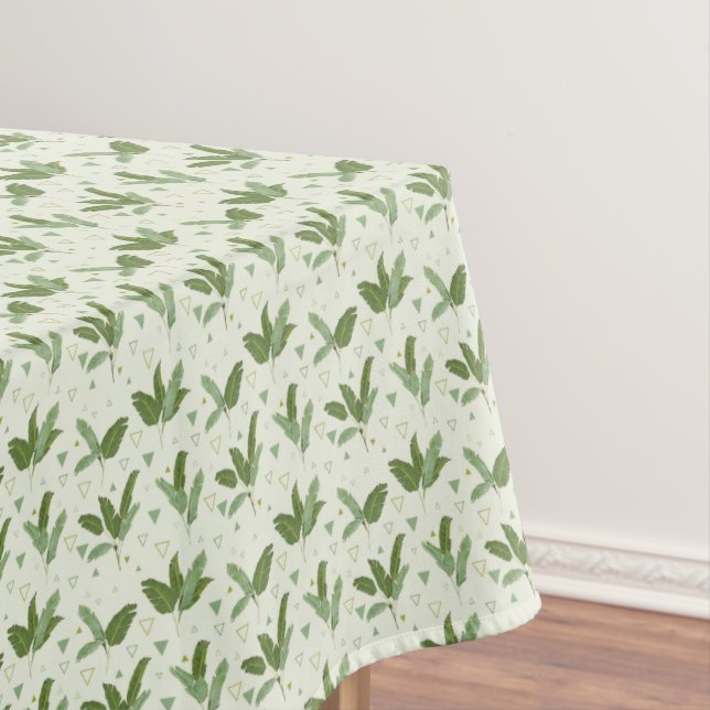 Nappe Feuille de banane avec les triangles 2 (In Situ)