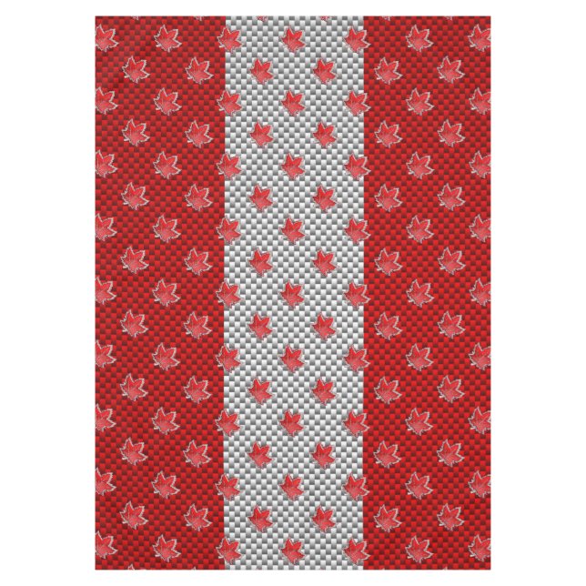 Nappe Feuille d'érable de chrome canadienne sur les styl (Devant)