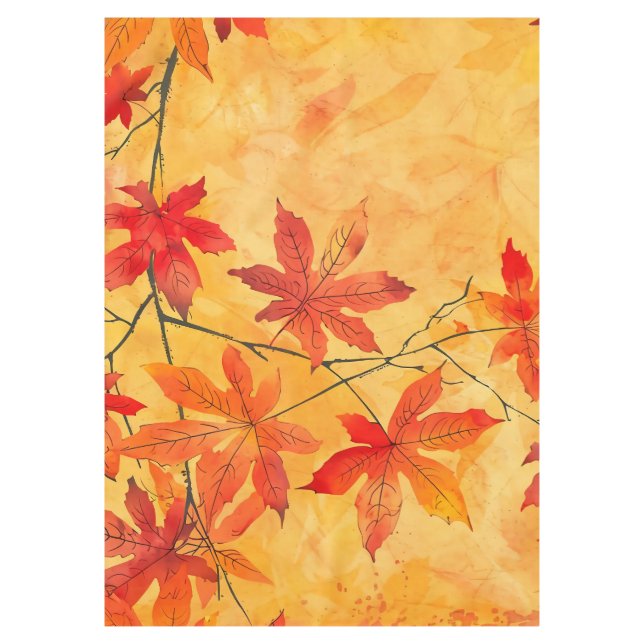 Nappe Feuilles d'automne - Automne (Devant)