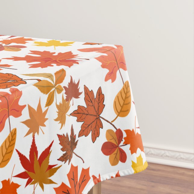 Nappe Feuilles d'automne Motif 01x4b Non BG (In Situ)