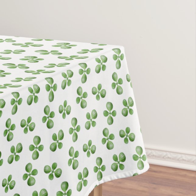 Nappe Feuilles de succulente vertes amicales sur fond bl (In Situ)