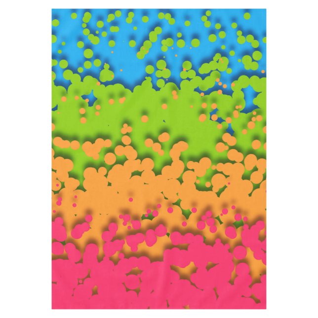 Nappe Fière de Groovy Rétro Bubbly Trippy Funky Panroman (Devant)