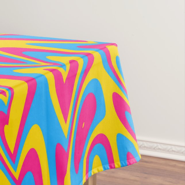 Nappe Fière de la pansexualité groovy trippy squiggly qu (In Situ)