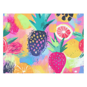 Nappe Fiesta Abstraite de fruits tropicaux Paradise