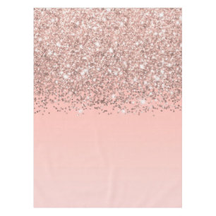 Nappe Fille Rose Gold Confetti Pink Gradient Ombre