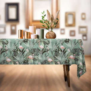 Nappe Flamant rose Orchidée Tropical Motif Sage ID868