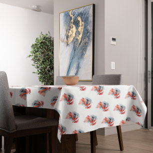 Nappe Flamant rose père Noël Snowbird
