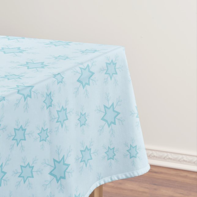 Nappe Fléchettes de neige, Bleu glacé, Fléchettes de nei (In Situ)