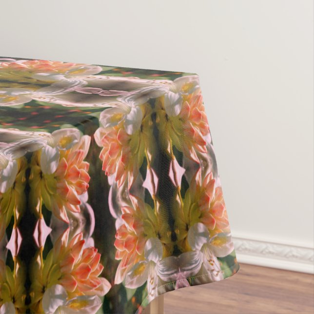 Nappe Fleur Azalée Blanche Fleur Et Bud Abstrait (In Situ)