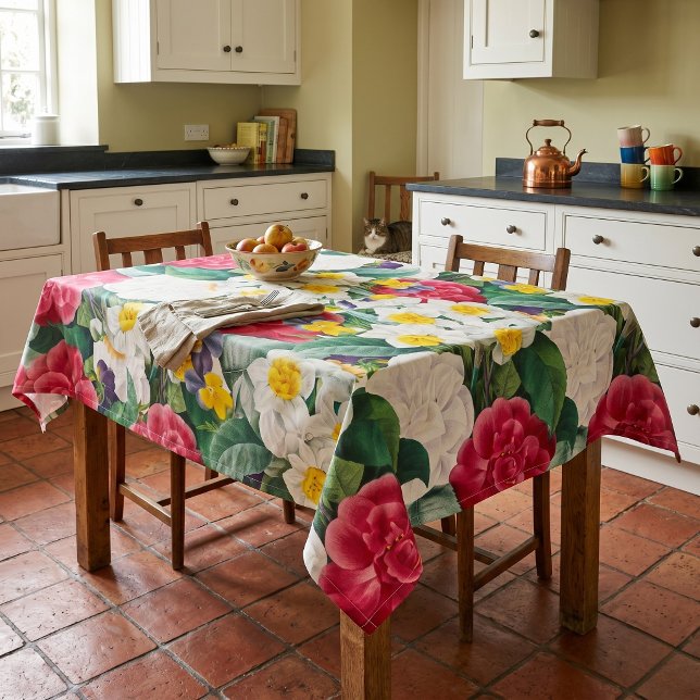 Nappe Fleur botanique vintage (Créateur téléchargé)