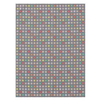 Nappe Fleur colorée rétro