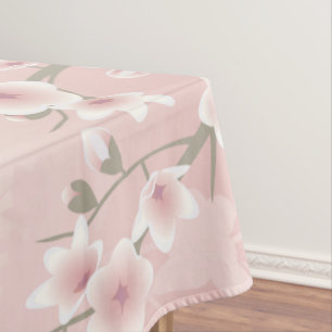 Nappe Fleur de cerisier Abricot Floral vintage