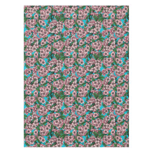 Nappe Fleur de cerisier sur bleu