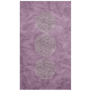 Nappe Fleur de vie / Blume des Lebens - ARGENT