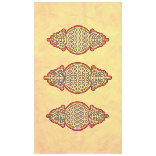 Nappe Fleur de vie / Blume des Lebens - vintage VII