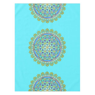 Nappe Fleur De Vie - Ornements Vintages En Fleurs 1