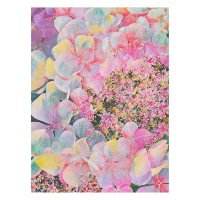 Nappe Fleur d'été Hydrangea en fleurs (Devant)