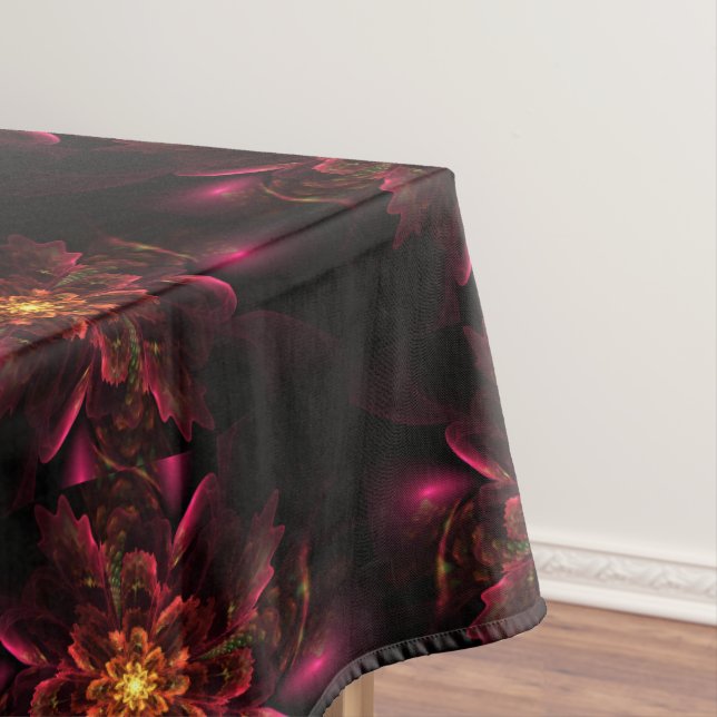 Nappe Fleur Florale Élégante 60"x84" (In Situ)