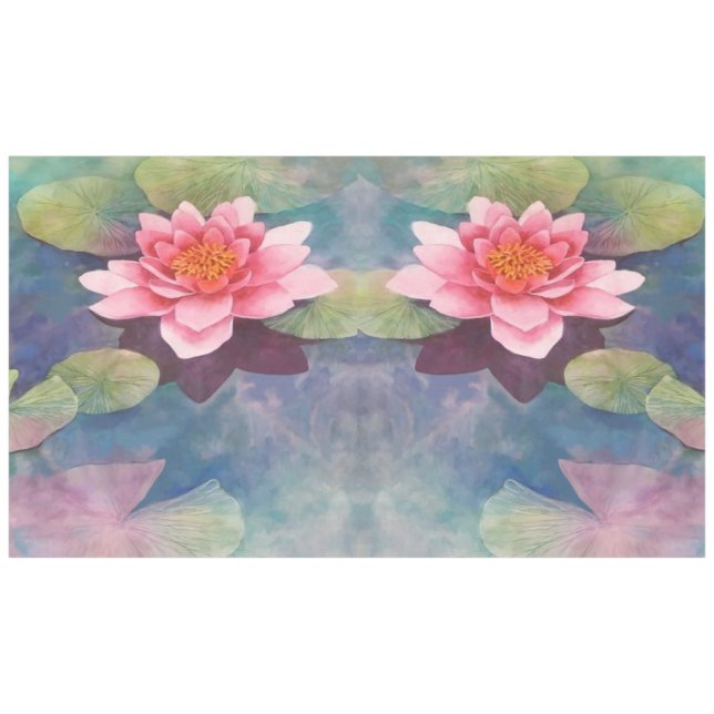 Nappe Fleur Lotus (Devant (Horizontal))