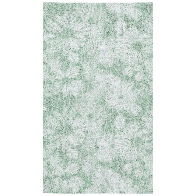 Nappe Fleur marguerite Velvety Mint Green (Devant)