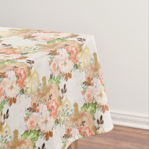 Nappe Fleur mignonne Citrouille Autumn Thème Baby shower