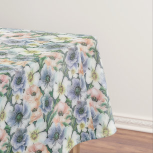 Nappe Fleur pastel aquarelle douce