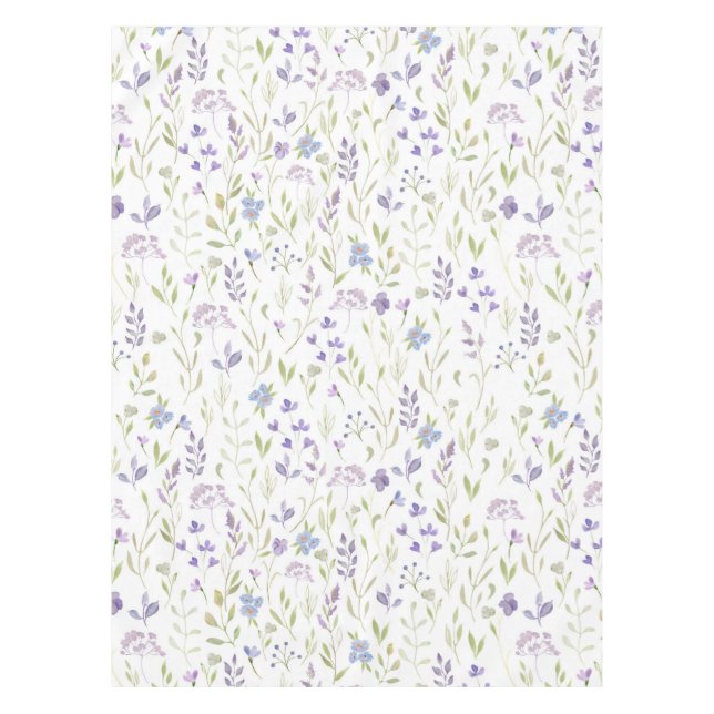 Nappe Fleurie Violette (Devant)