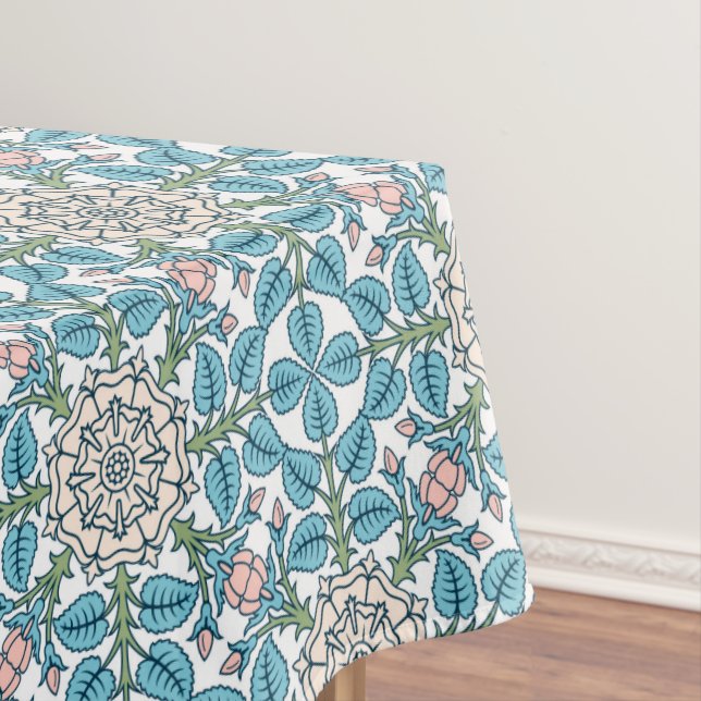 Nappe Fleurs, Art nouveau, style William Morris (In Situ)