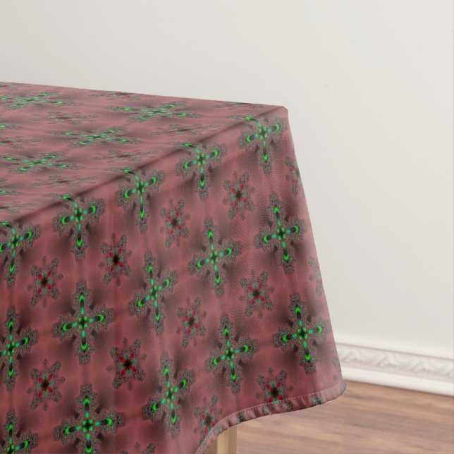 Nappe Fleurs Artdeco dans le style rétro (In Situ)