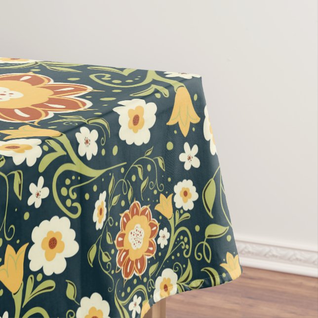 Nappe Fleurs Bohèmes Fantaisie (In Situ)
