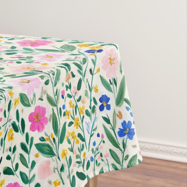 Nappe Fleurs Colorées (In Situ)