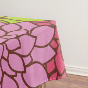 Nappe Fleurs Dahlia, Fleurs Colorées, Motif Floral