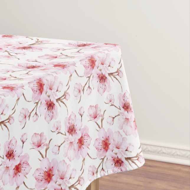 Nappe Fleurs de cerisier rose blanc (In Situ)