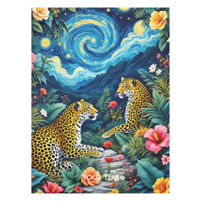 Nappe Fleurs de gros Imaginaires (Devant)