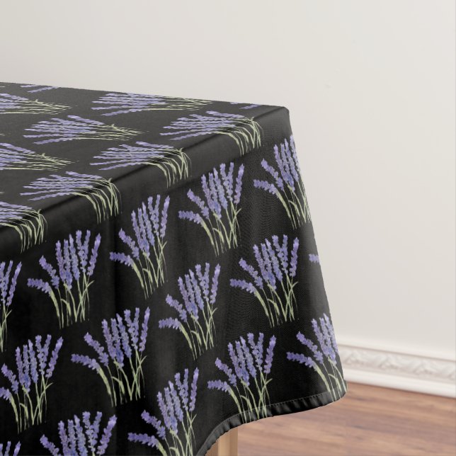 Nappe Fleurs de lavande rustique violet floral Botanique (In Situ)