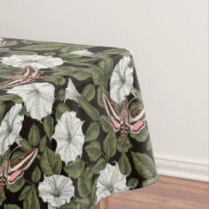 Nappe Fleurs de lune et sphinx Mois