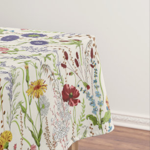 Nappe Fleurs de Prairie Revival Héritage par Inconnu