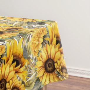 Nappe Fleurs de soleil chic Floral