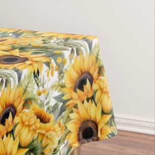 Nappe Fleurs de soleil chic Floral