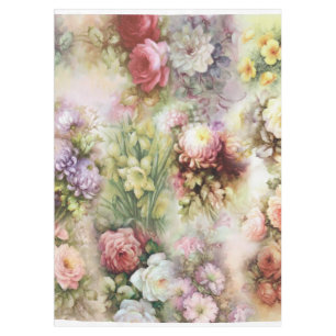 Nappe Fleurs de style vintage