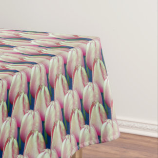 Nappe Fleurs de tulipes roses
