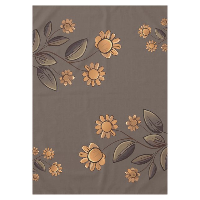 Nappe Fleurs d'or (Devant)