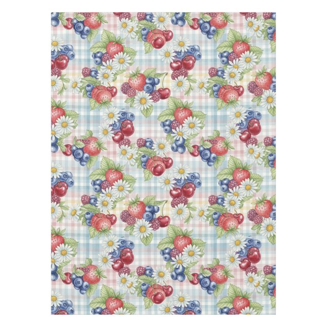Nappe Fleurs et Fruits (Devant)