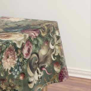 Nappe Fleurs 🩸 langue écaillée - Gothique Grand Motif