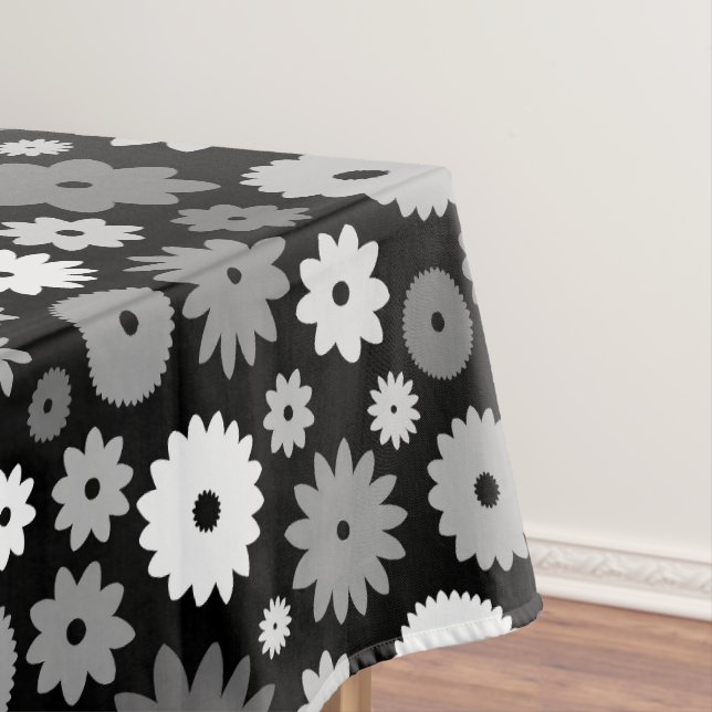 Nappe Fleurs monochromes à motif répétitif (In Situ)