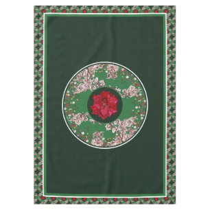 Nappe Fleurs pour Noël