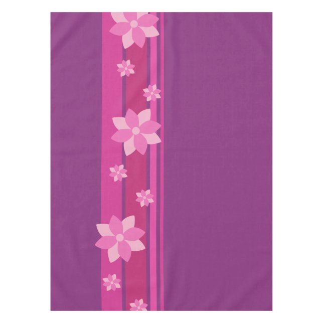 Nappe Fleurs roses (Devant)